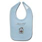 DessertLife #NoSharingRequired Baby Bib - light blue