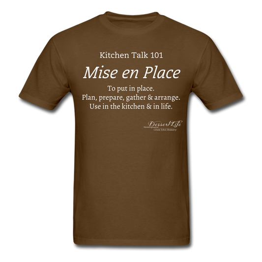 Mise en Place T-Shirt - brown