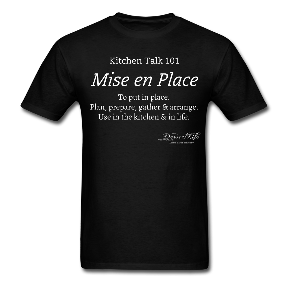 Mise en Place T-Shirt - black
