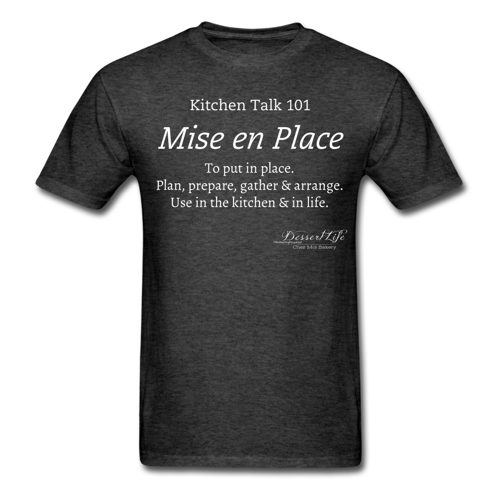 Mise en Place T-Shirt - heather black