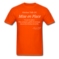 Mise en Place T-Shirt - orange