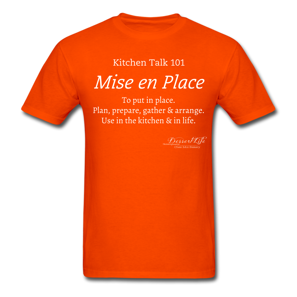 Mise en Place T-Shirt - orange