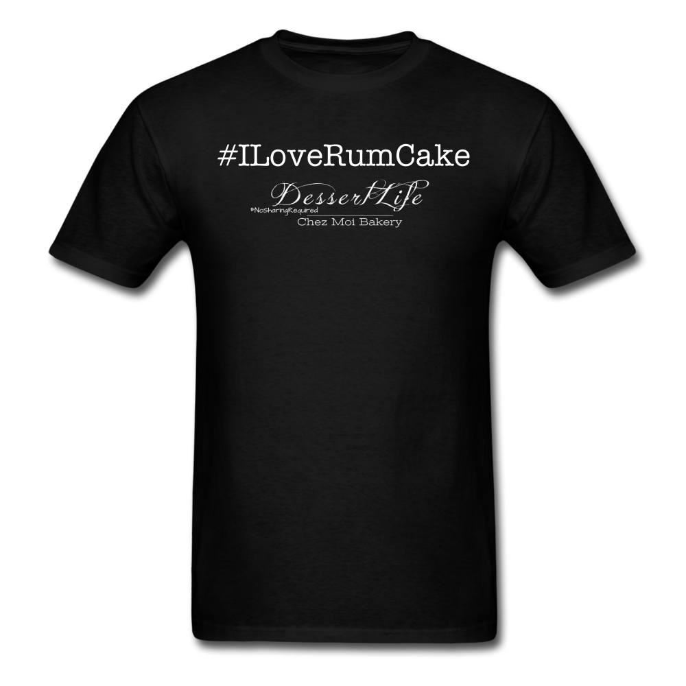 #ILoveRumCake T-Shirt - black