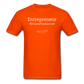 Entrepreneur #DreamPlanExecute T-Shirt - orange