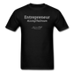Entrepreneur #LivingTheDream T-Shirt - black