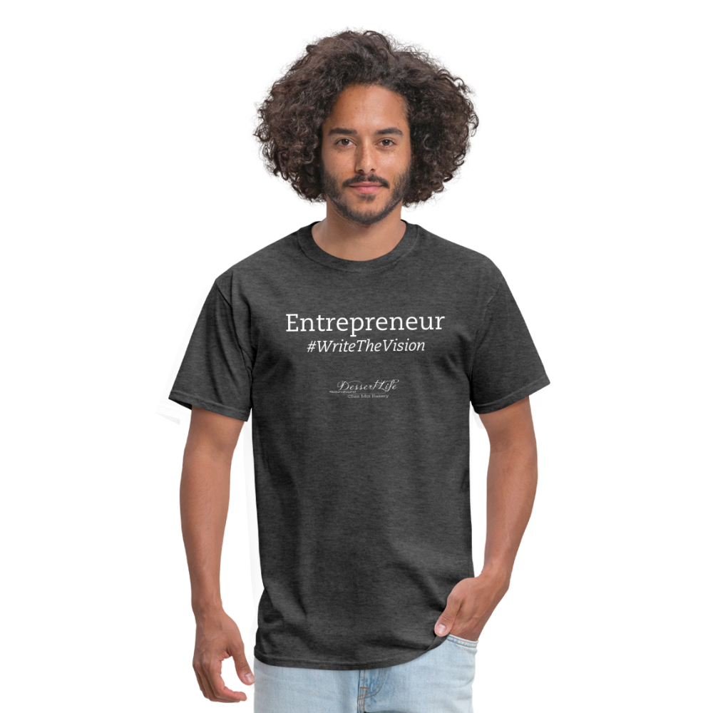 Entrepreneur #WriteTheVison T-Shirt - heather black