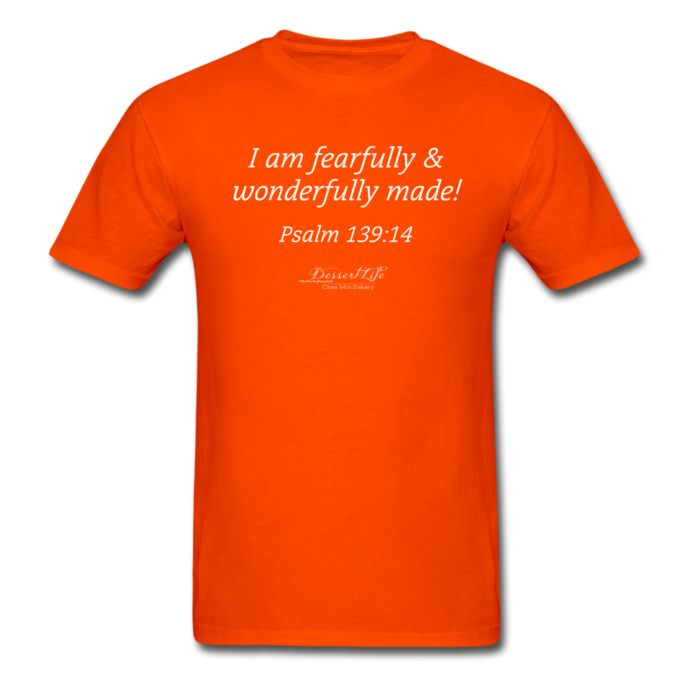Fearfully & Wonderfully Made Unisex Classic T-Shirt - orange
