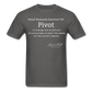 Small Business 101: Pivot T-Shirt - charcoal